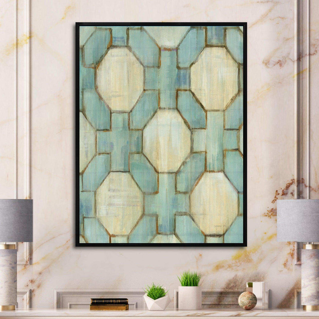 Geometric Title Element - Modern Canvas Wall Art