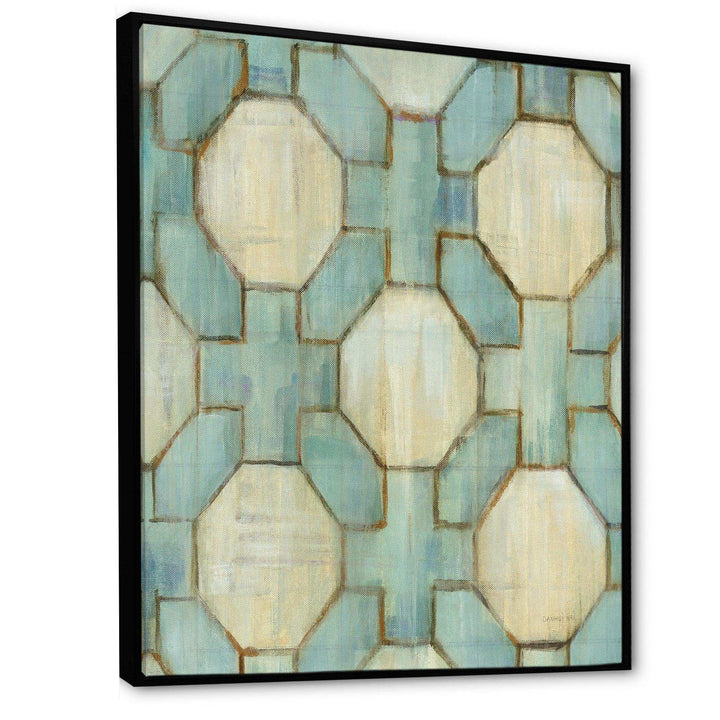 Geometric Title Element - Modern Canvas Wall Art