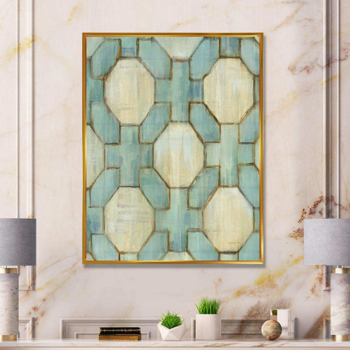 Geometric Title Element - Modern Canvas Wall Art