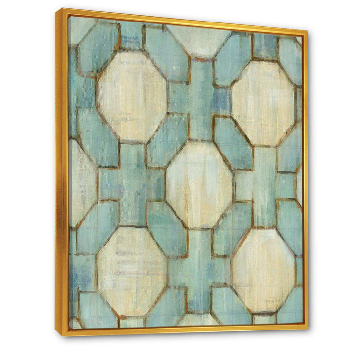 Geometric Title Element - Modern Canvas Wall Art
