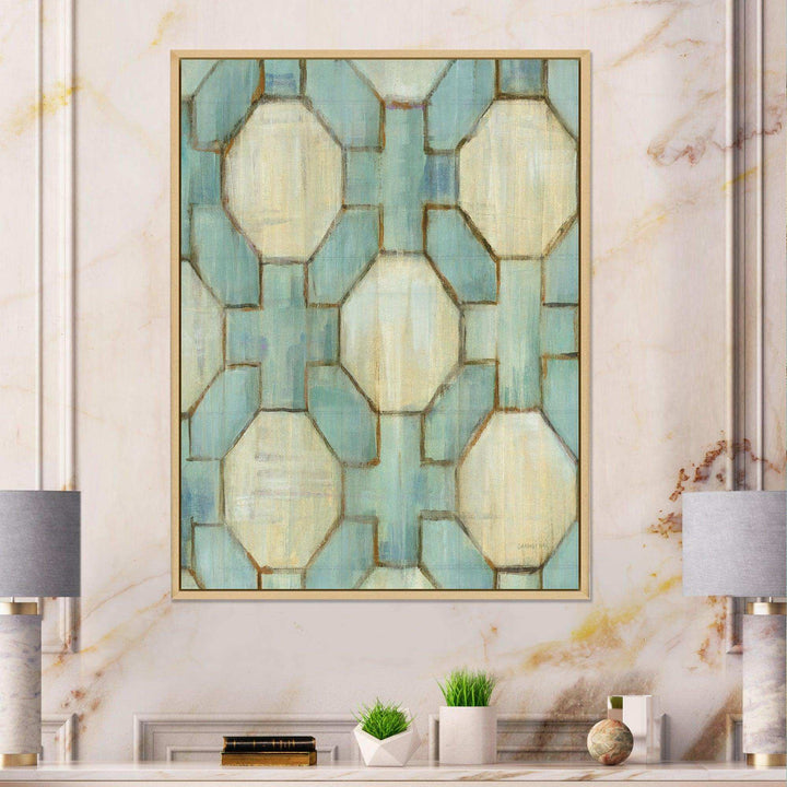 Geometric Title Element - Modern Canvas Wall Art