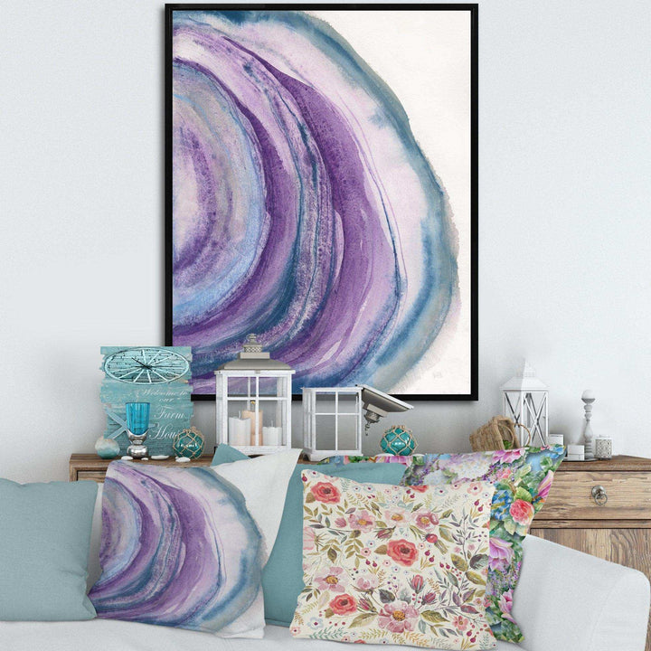 Watercolor Geode I - Farmhouse Wall Art Prints