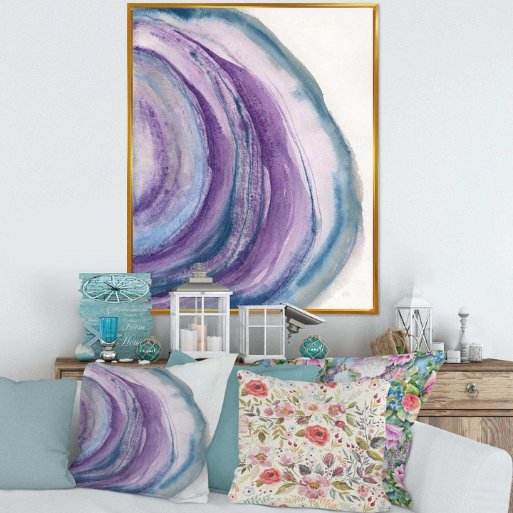 Watercolor Geode I - Farmhouse Wall Art Prints