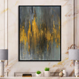 Black and Gold Glam Abstract