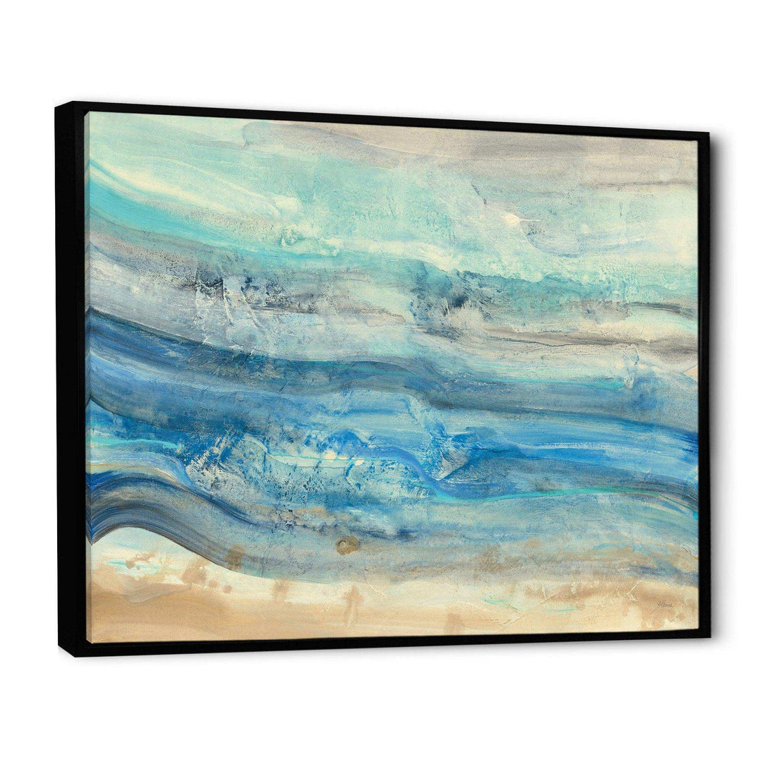 Ocean Mineral Waves - Nautical &amp; Coastal Bedroom Wall Art