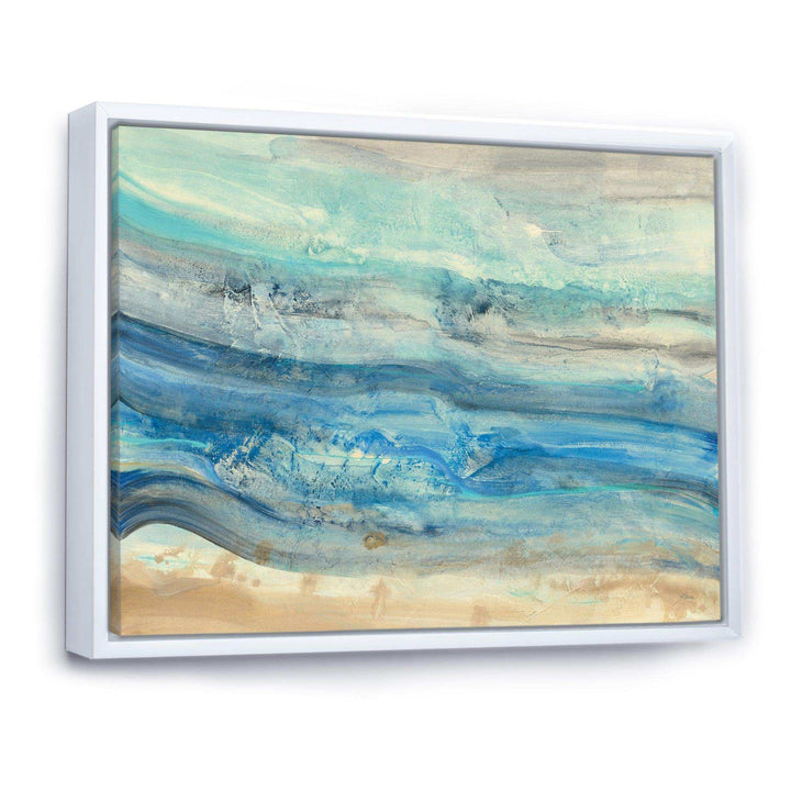 Ocean Mineral Waves - Nautical &amp; Coastal Bedroom Wall Art