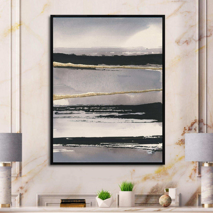 Glamorous Morning Fog III - Modern Canvas Wall Art