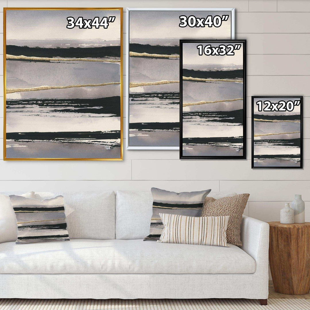 Glamorous Morning Fog III - Modern Canvas Wall Art