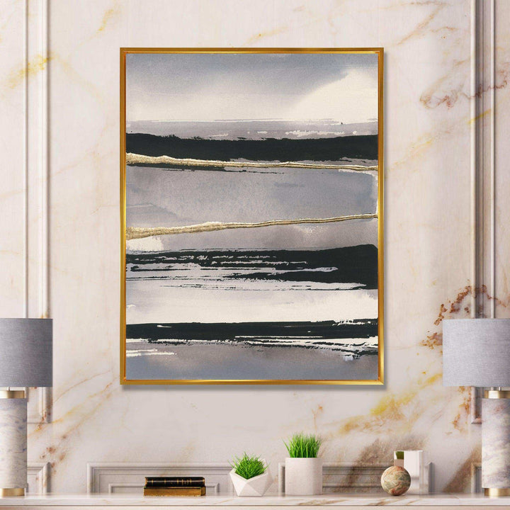 Glamorous Morning Fog III - Modern Canvas Wall Art