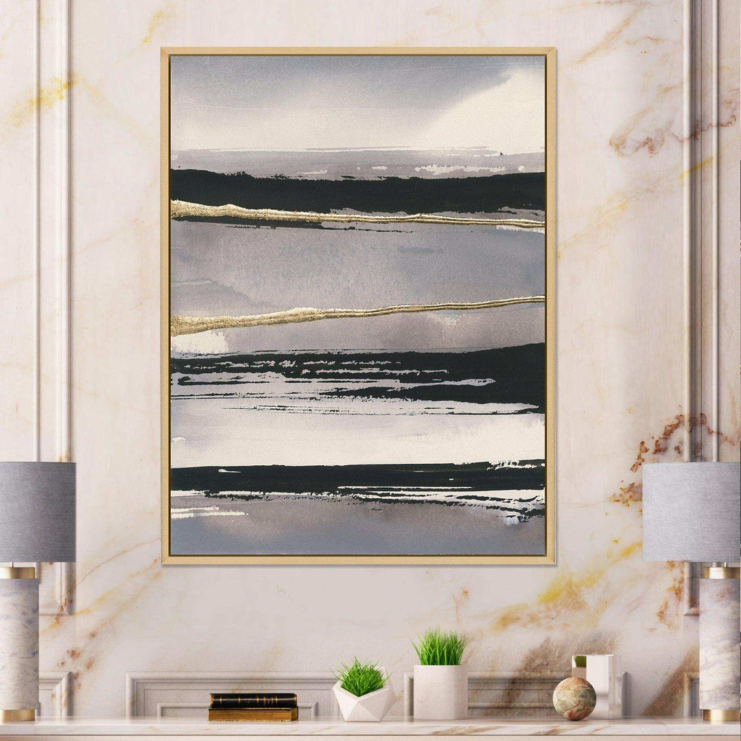 Glamorous Morning Fog III - Modern Canvas Wall Art