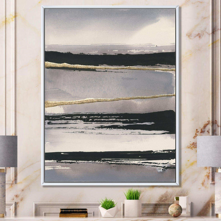 Glamorous Morning Fog III - Modern Canvas Wall Art