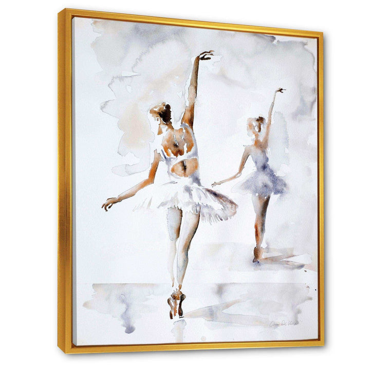 watercolors Ballerinas Dance II