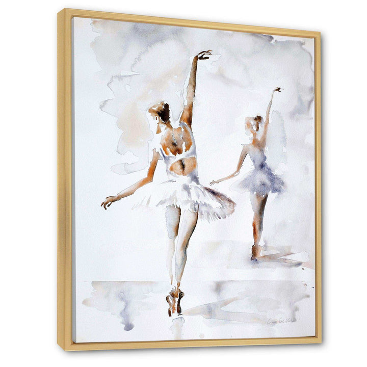 watercolors Ballerinas Dance II