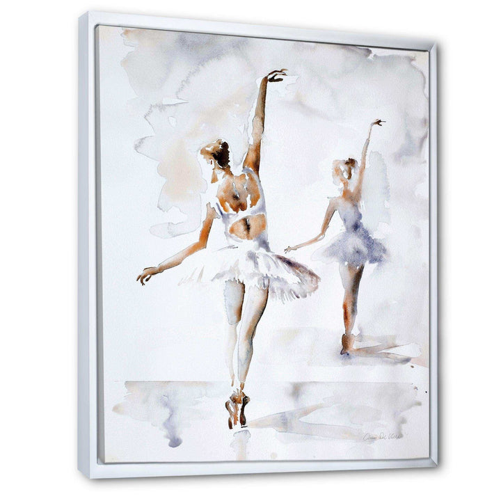 watercolors Ballerinas Dance II