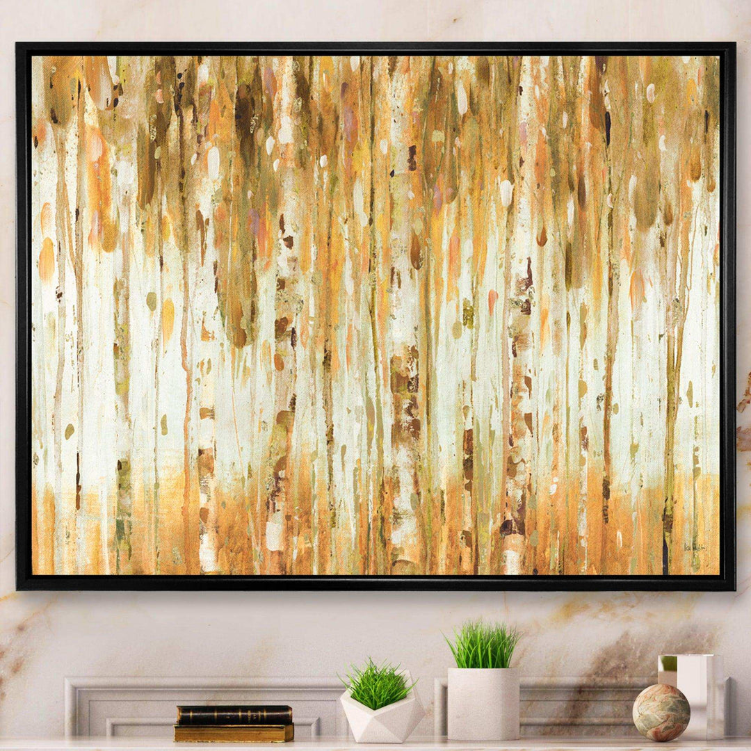 The Forest I Fall Crop - Modern Bedroom Wall Art