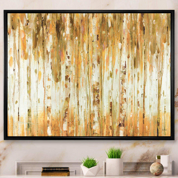 The Forest I Fall Crop - Modern Bedroom Wall Art