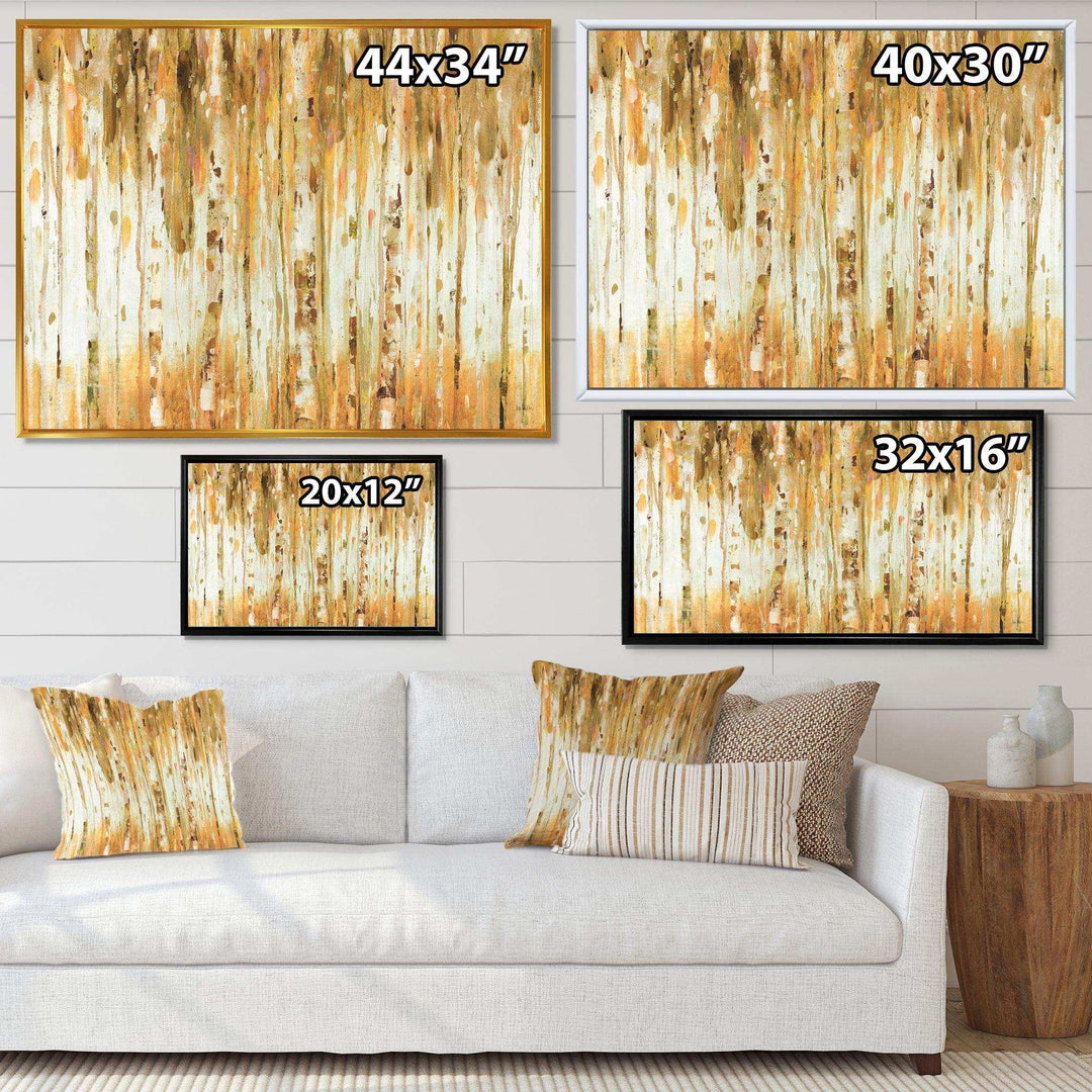 The Forest I Fall Crop - Modern Bedroom Wall Art
