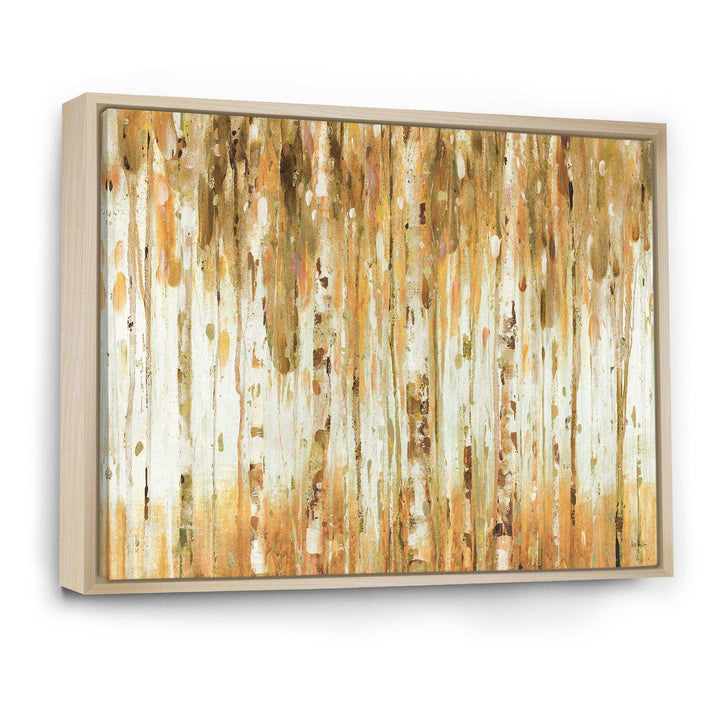 The Forest I Fall Crop - Modern Bedroom Wall Art