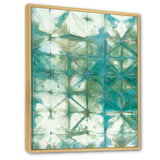 Turquoise Watercolor geometrical III