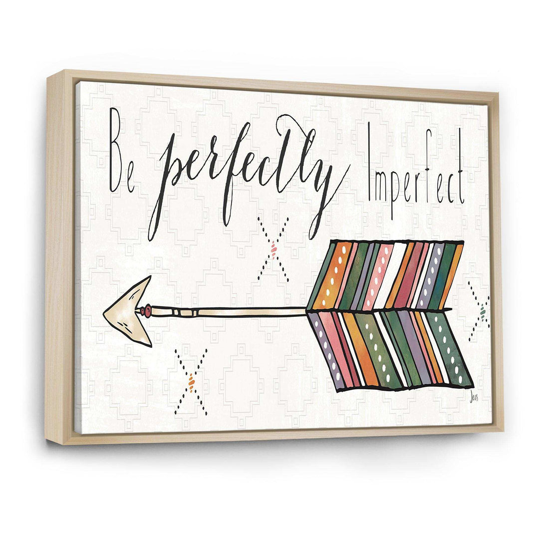 Be perfectly imperfect Boho Arrow I