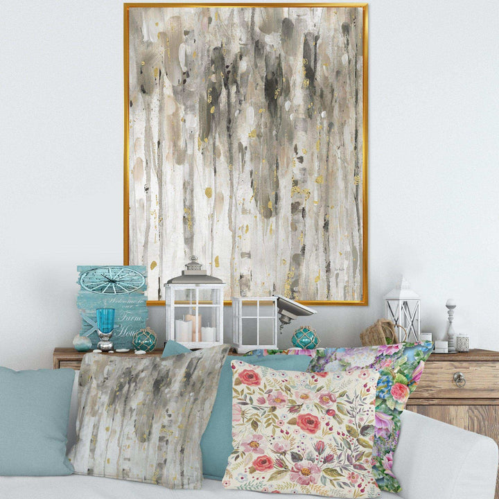 The Modern Grey Forest IV - Farmhouse Wall Art Prints