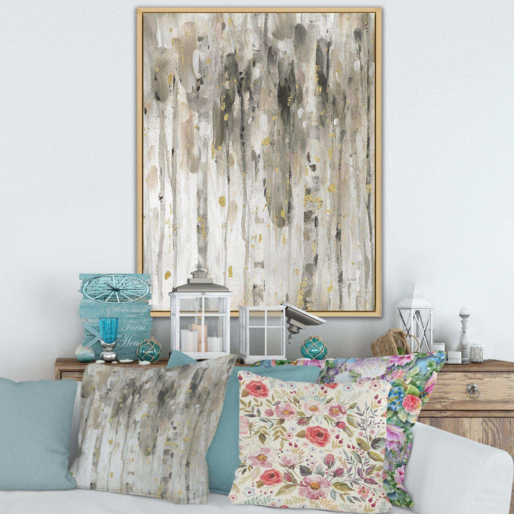 The Modern Grey Forest IV - Farmhouse Wall Art Prints