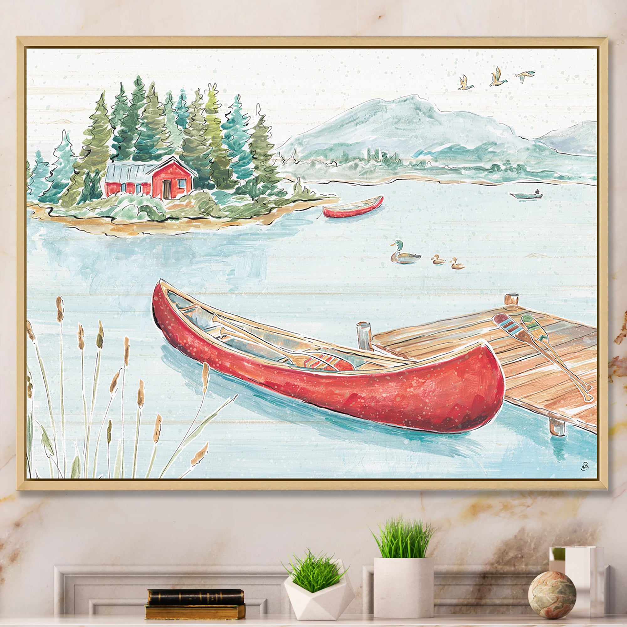 Lake House Canoes II