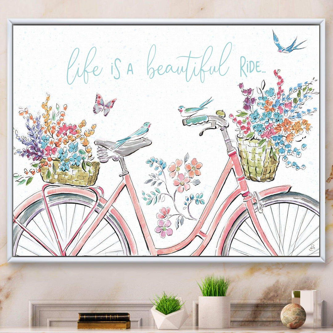 Spring Bike Bouquet