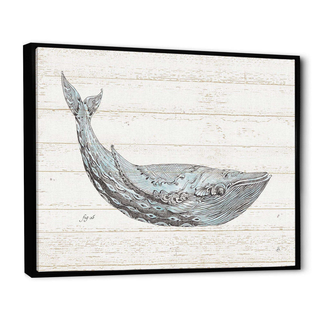 Blue Whale Watercolor
