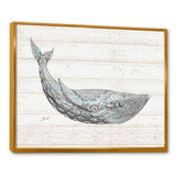 Blue Whale Watercolor