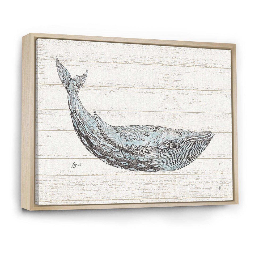 Blue Whale Watercolor