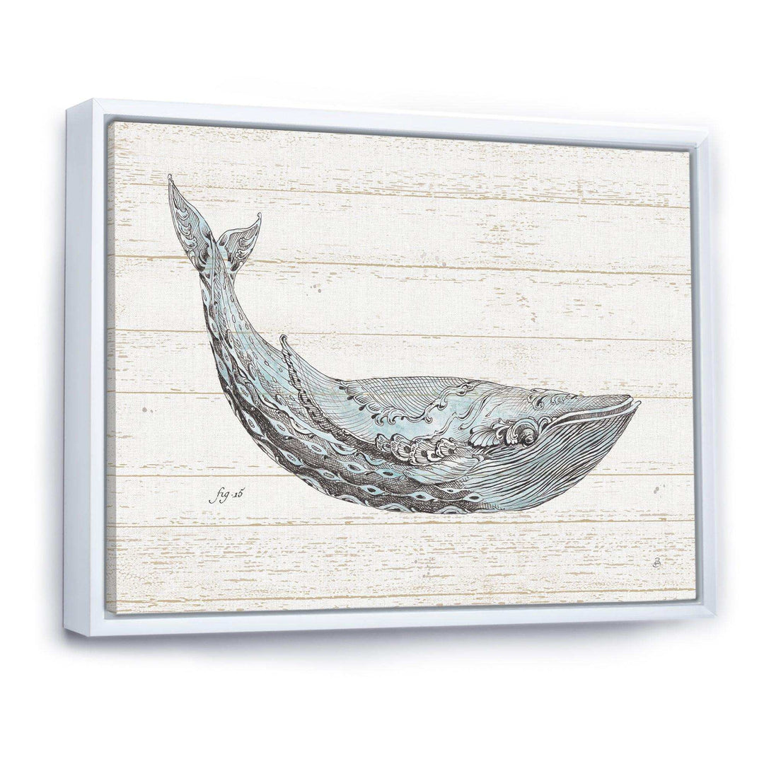 Blue Whale Watercolor