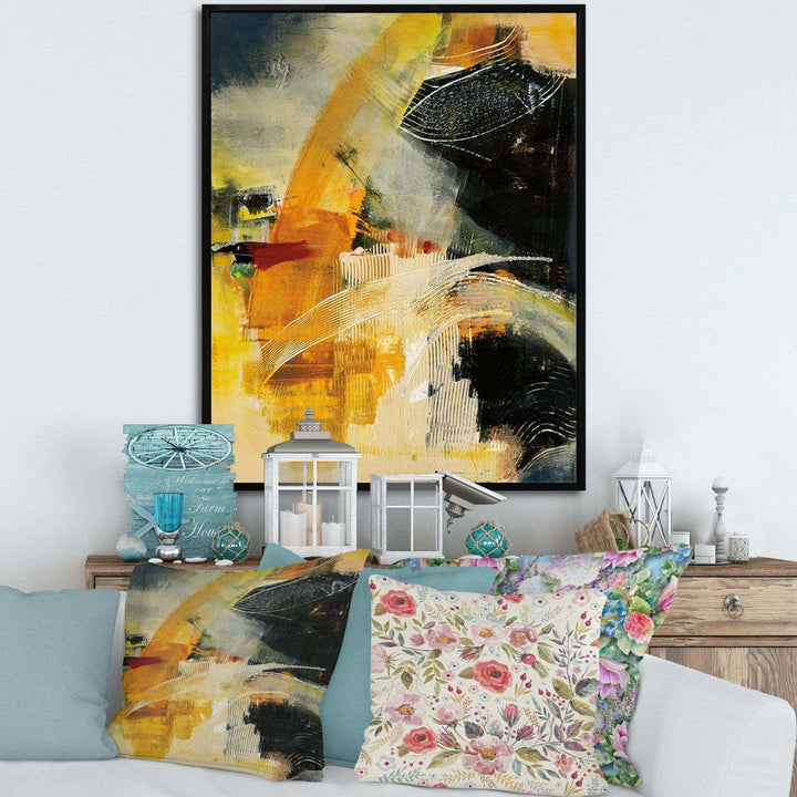 End of the Orange Rainbow II - Traditional Canvas Wall Art