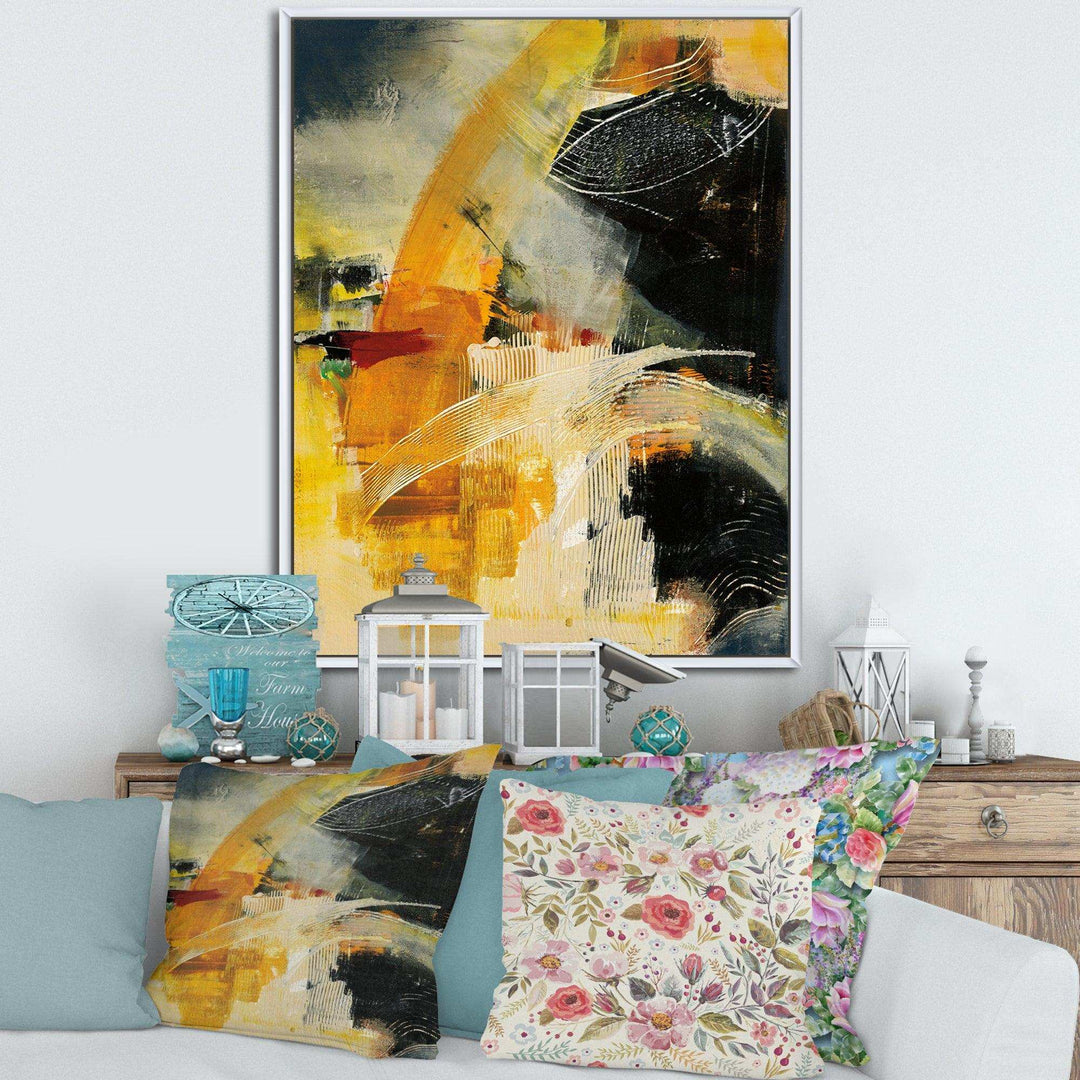 End of the Orange Rainbow II - Traditional Canvas Wall Art