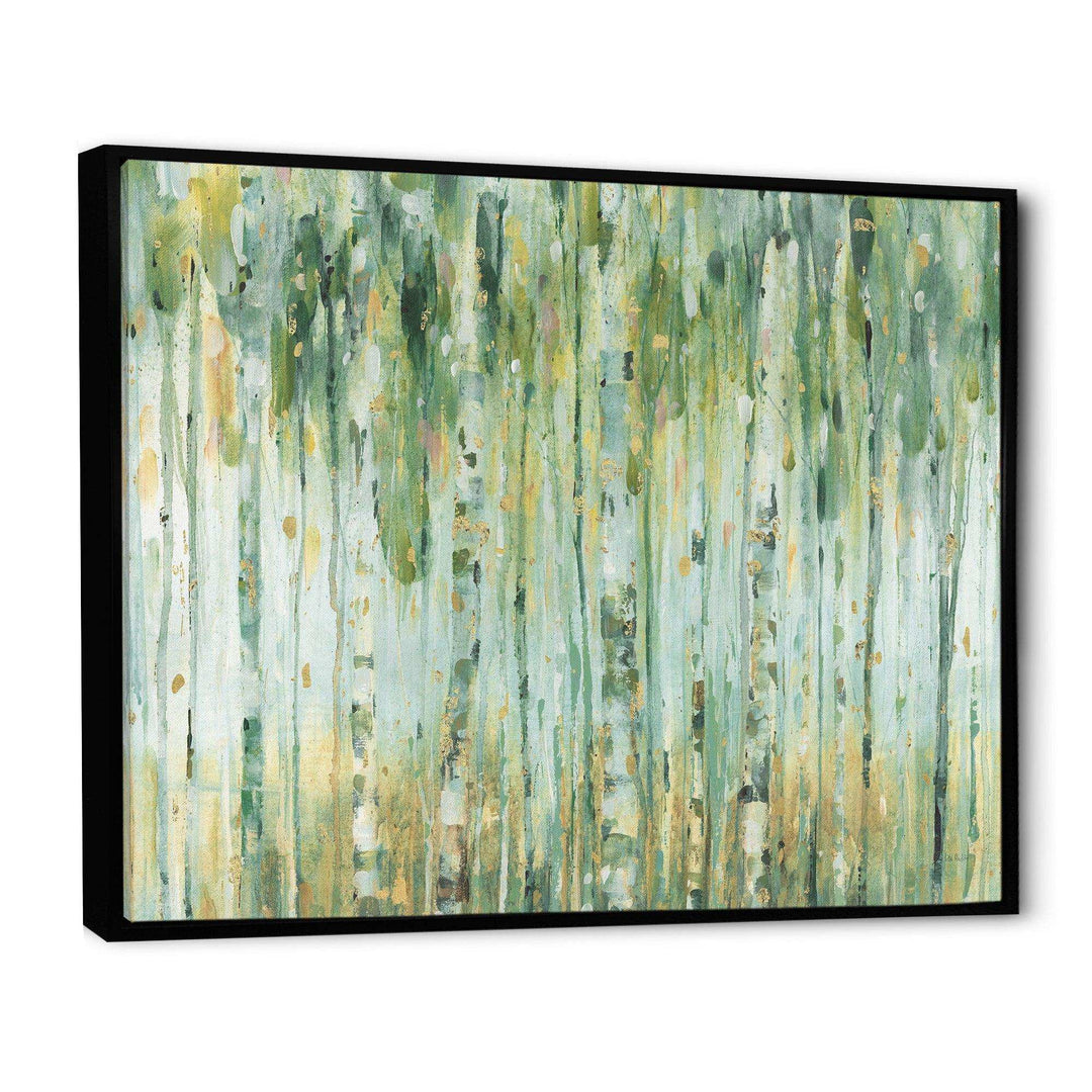 Golden Birch Forest V - Farmhouse Wall Art Prints