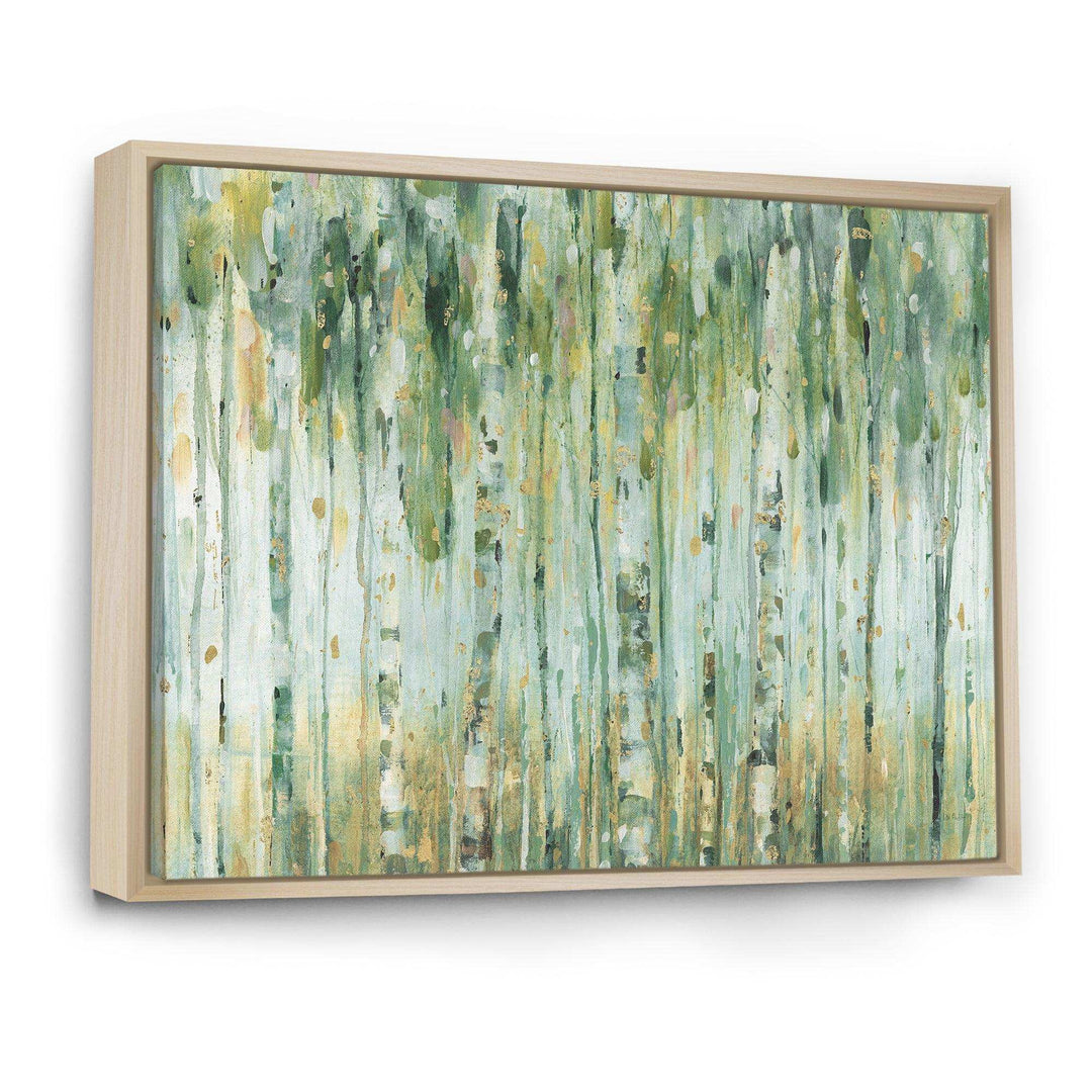 Golden Birch Forest V - Farmhouse Wall Art Prints
