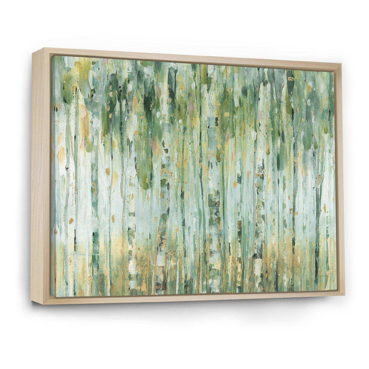 Golden Birch Forest V - Farmhouse Wall Art Prints