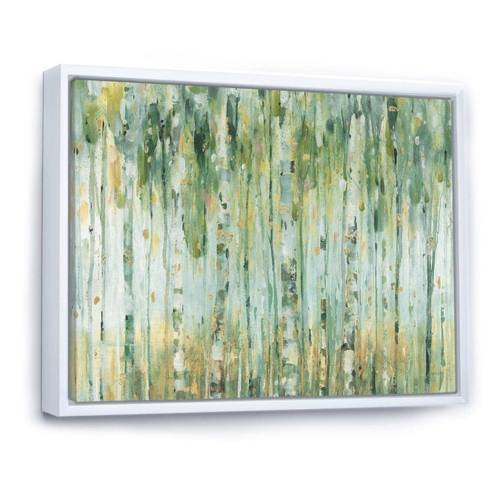 Golden Birch Forest V - Farmhouse Wall Art Prints