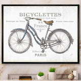 Paris France Bicycles