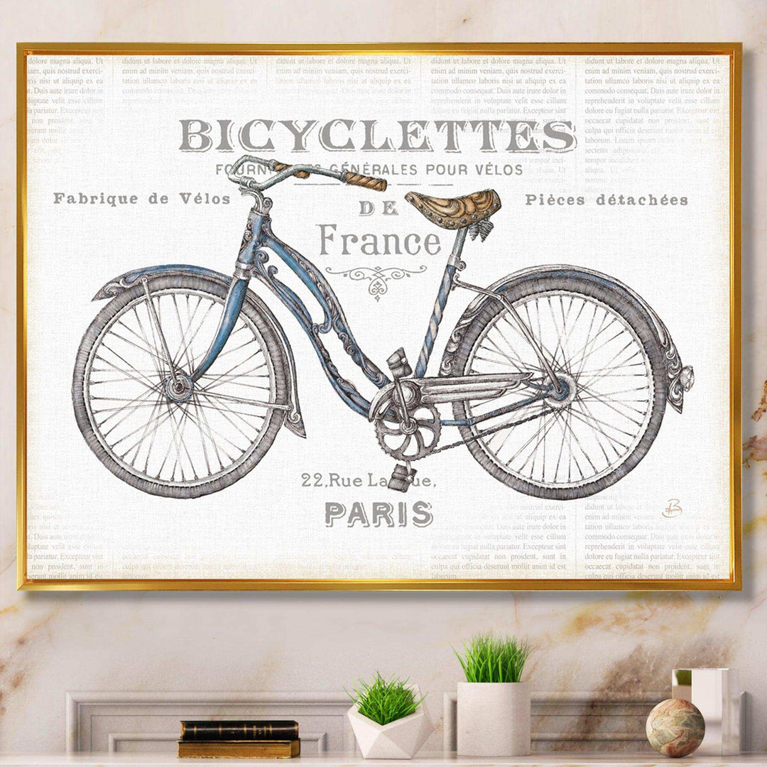 Paris France Bicycles