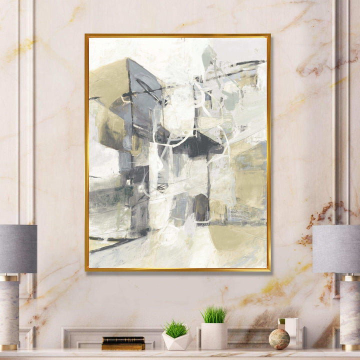 Glam Cream Dream IV - Modern Bedroom Wall Art