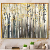 Golden Birch Forest I