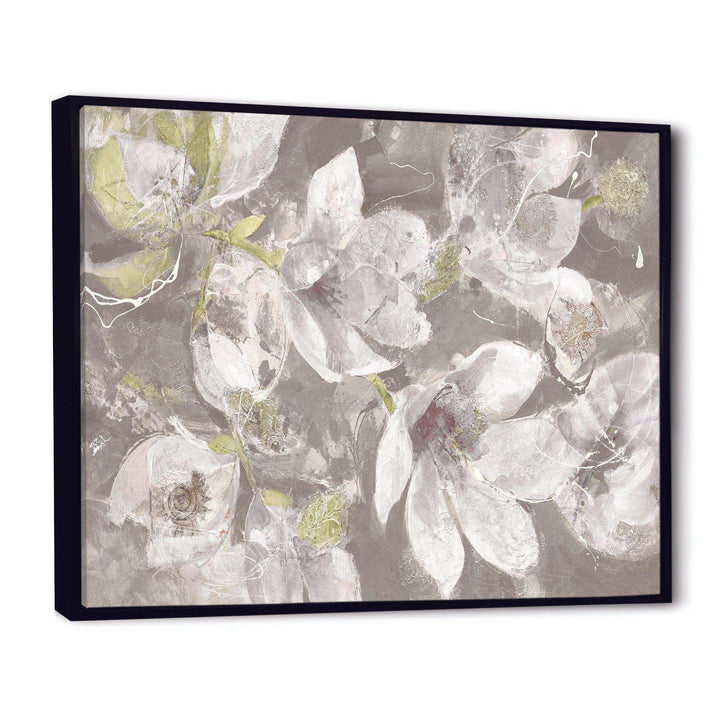 Beige And Brown Blossiming Flowers - Traditional Wall Art Prints