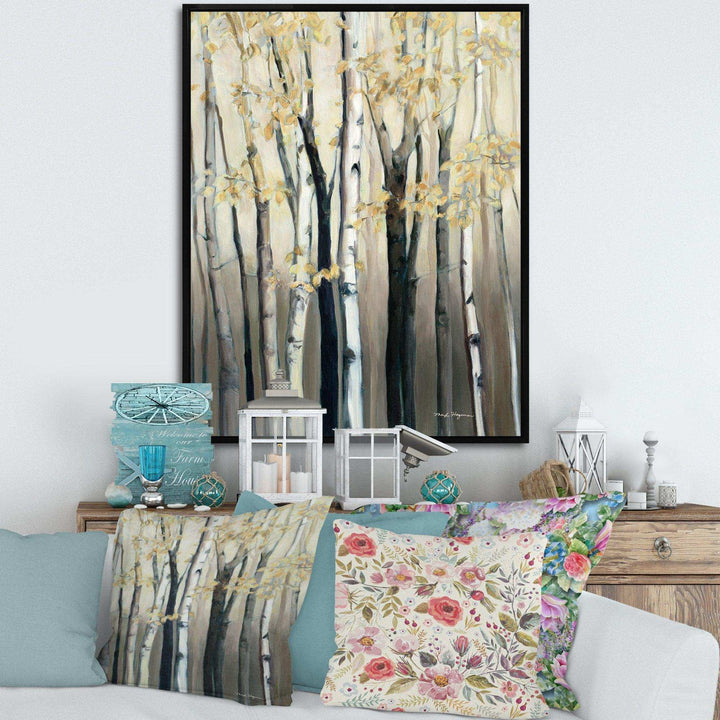 Golden Birch Forest III