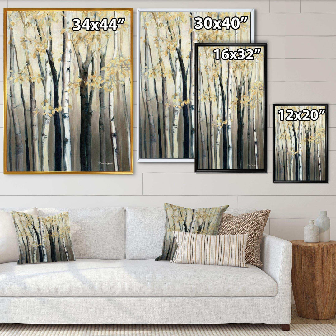 Golden Birch Forest III
