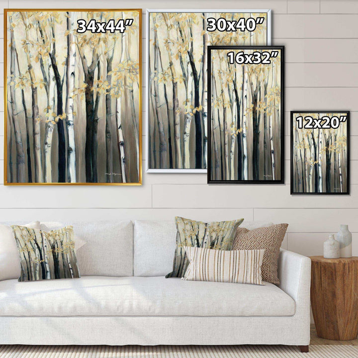 Golden Birch Forest III