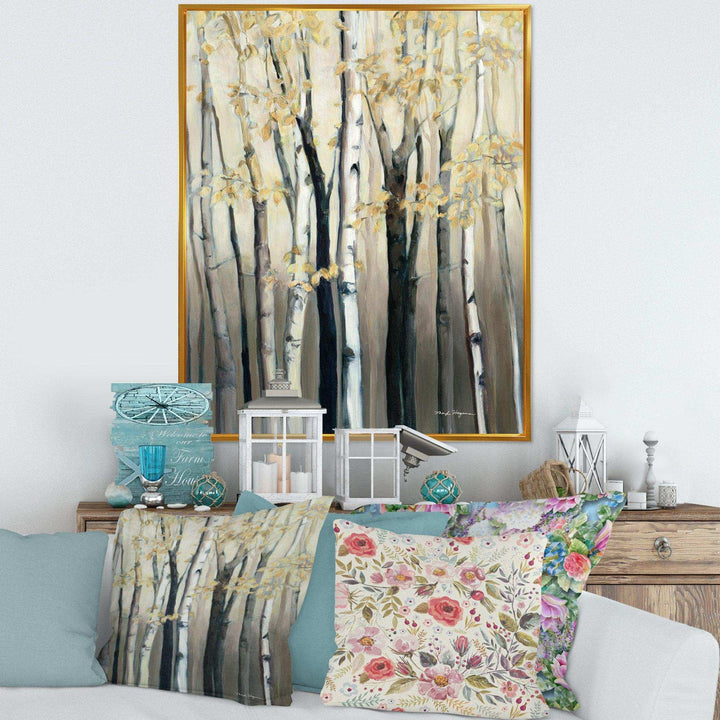 Golden Birch Forest III