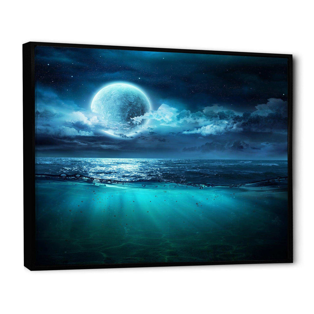 Romantic Moon Over Deep Blue Sea II
