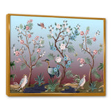 Chinoiserie With Birds and Peonies XI