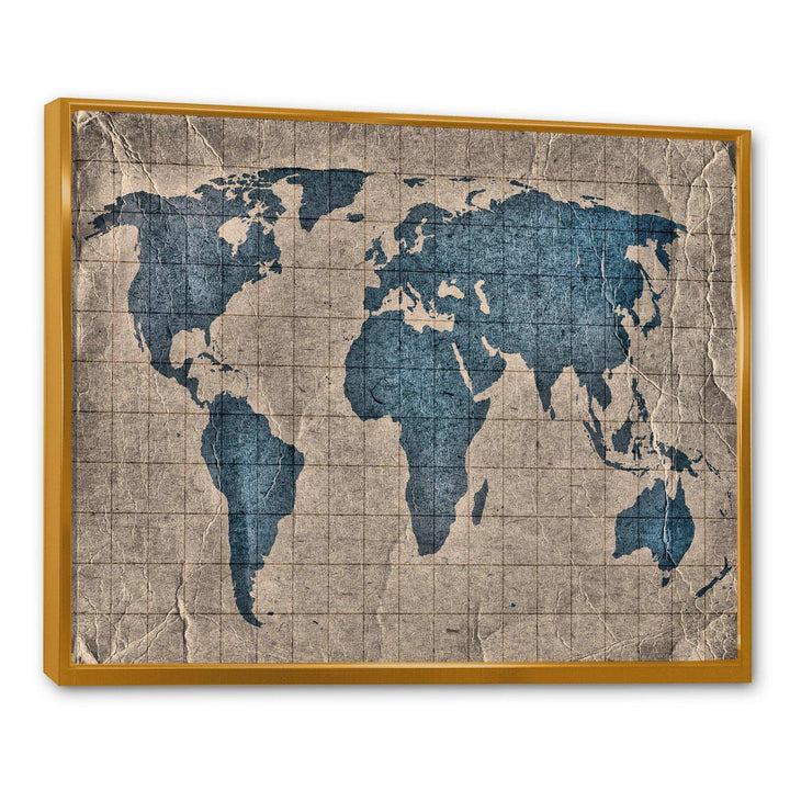 Ancient Map of The World I